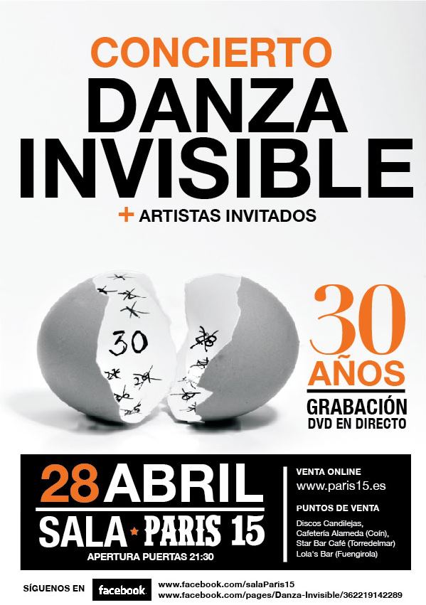 Danza Invisible Ricardo Texidó Concierto 30 Aniversario Danza Invisible. Danza Invisible Ricardo Texidó Concierto 30 Aniversario Danza Invisible.